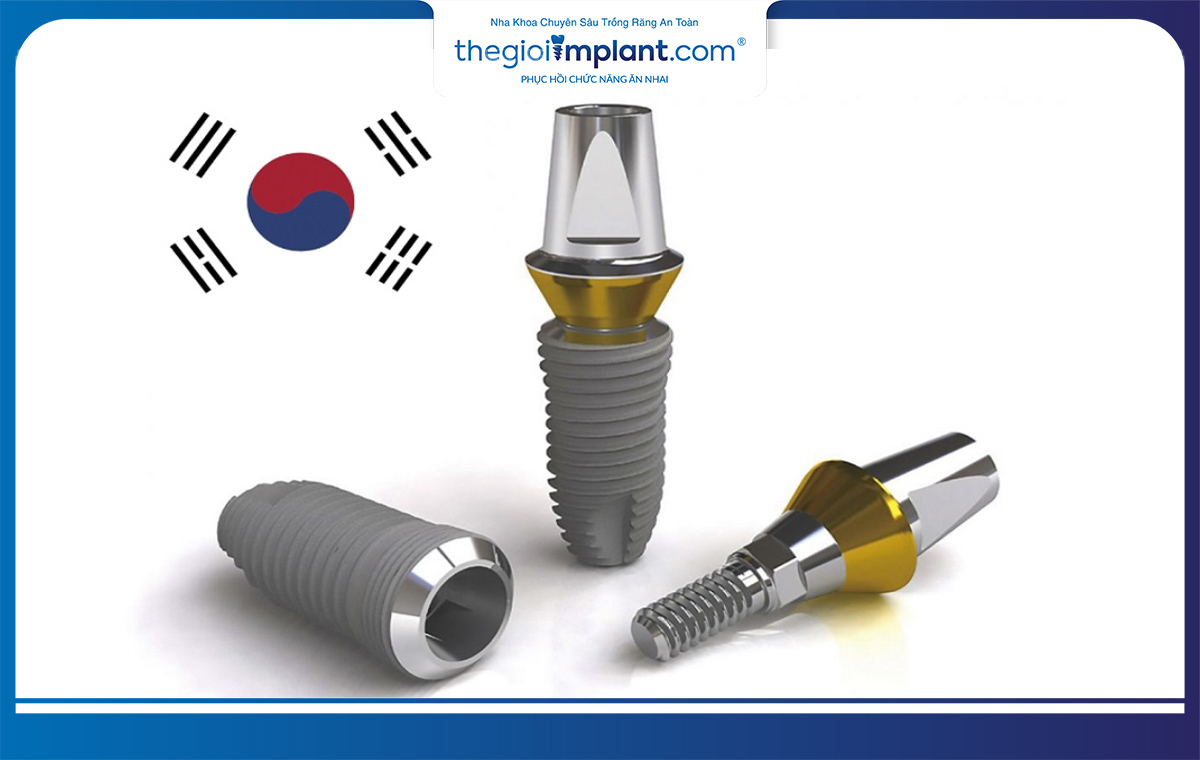 Implant Biotem có xuất xứ từ Hàn Quốc