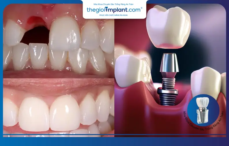 Những điều cần biết trước khi cấy Implant răng cửa
