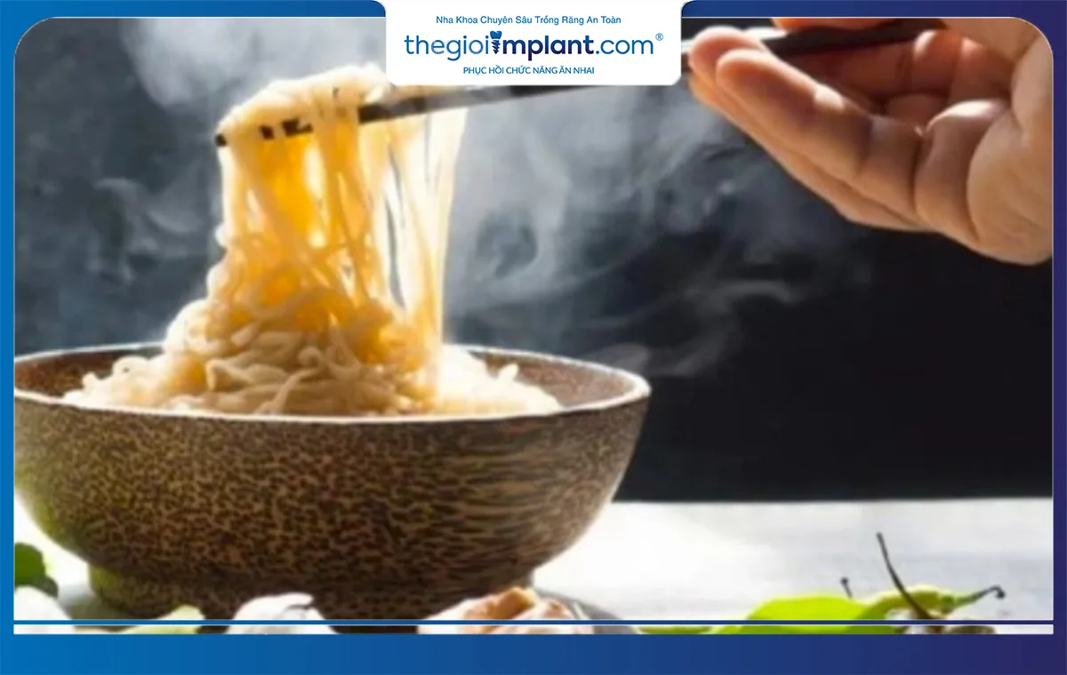 Kiêng những thức ăn quá nóng ảnh hưởng đến răng