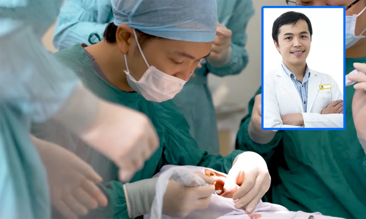 Bác sĩ Lâm Vĩnh Phúc luôn tận tâm với bệnh nhân