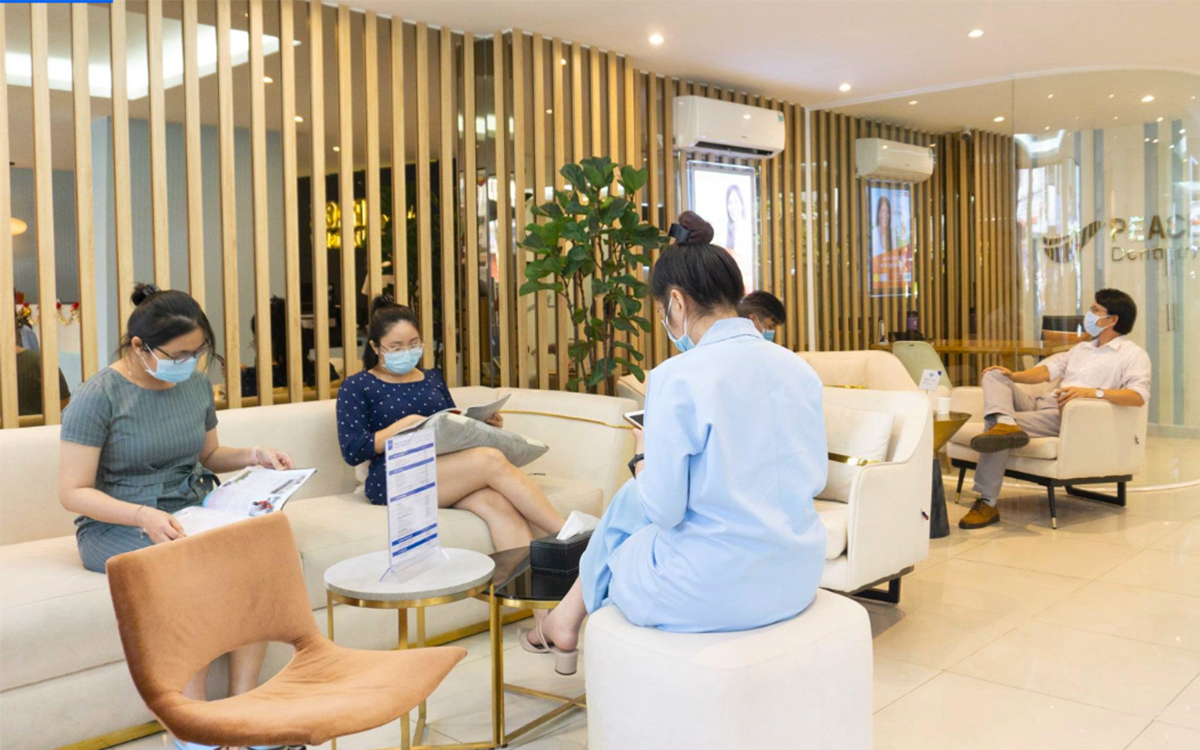 Cơ sở vật chất hiện đại, khang trang tại Nha khoa Peace Dentistry