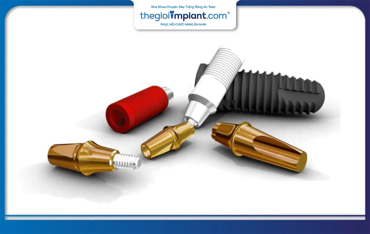 Nhờ cấu tạo chắc chắn mà implant Dio có khả năng chịu lực cao
