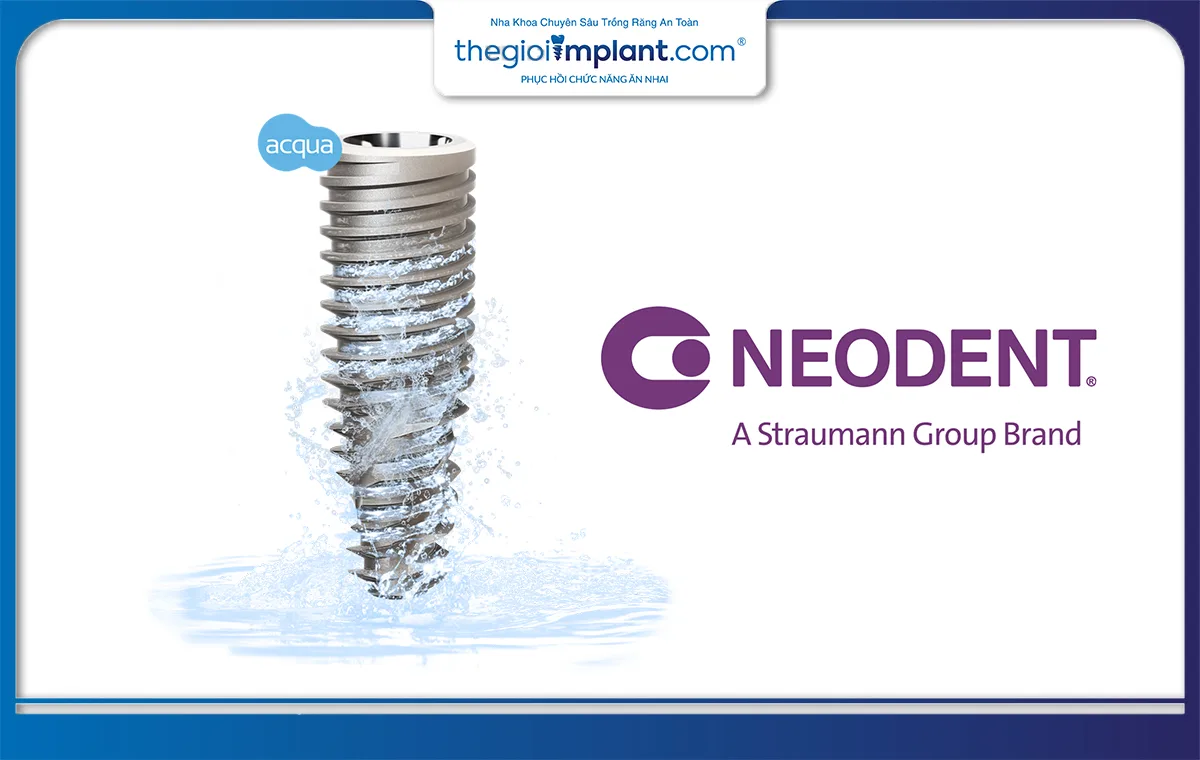 Implant Neodent là dòng sản phẩm thuộc nhà công ty Straumann