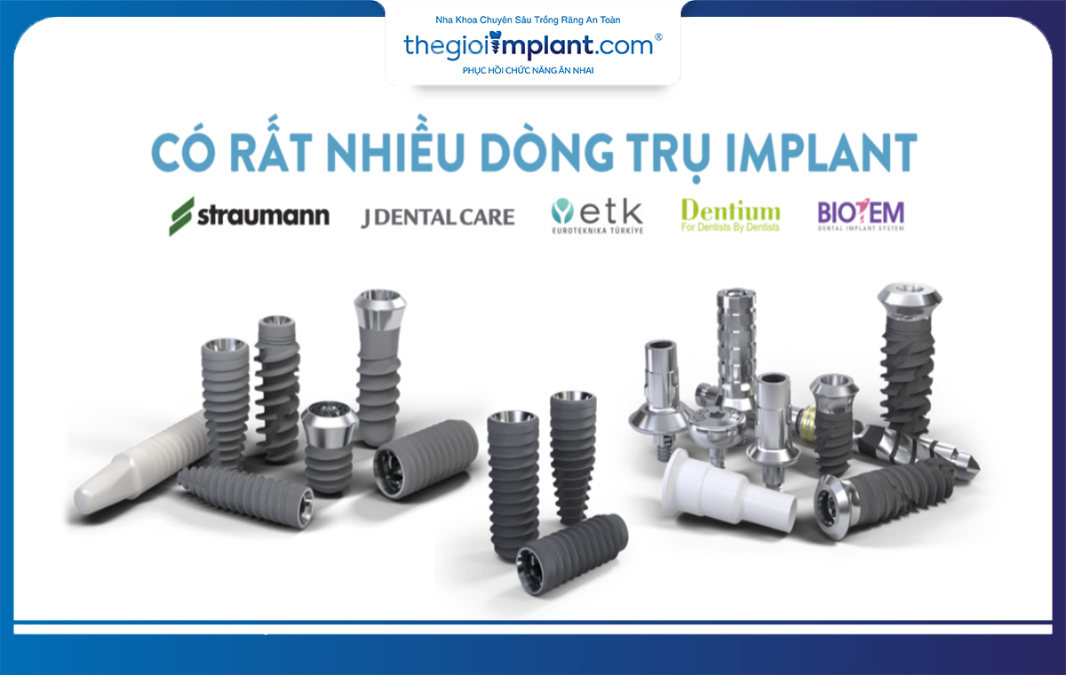 thegioiimplant.com luôn cam kết sử dụng các sản phẩm trụ implant chính hãng, đảm bảo chất lượng