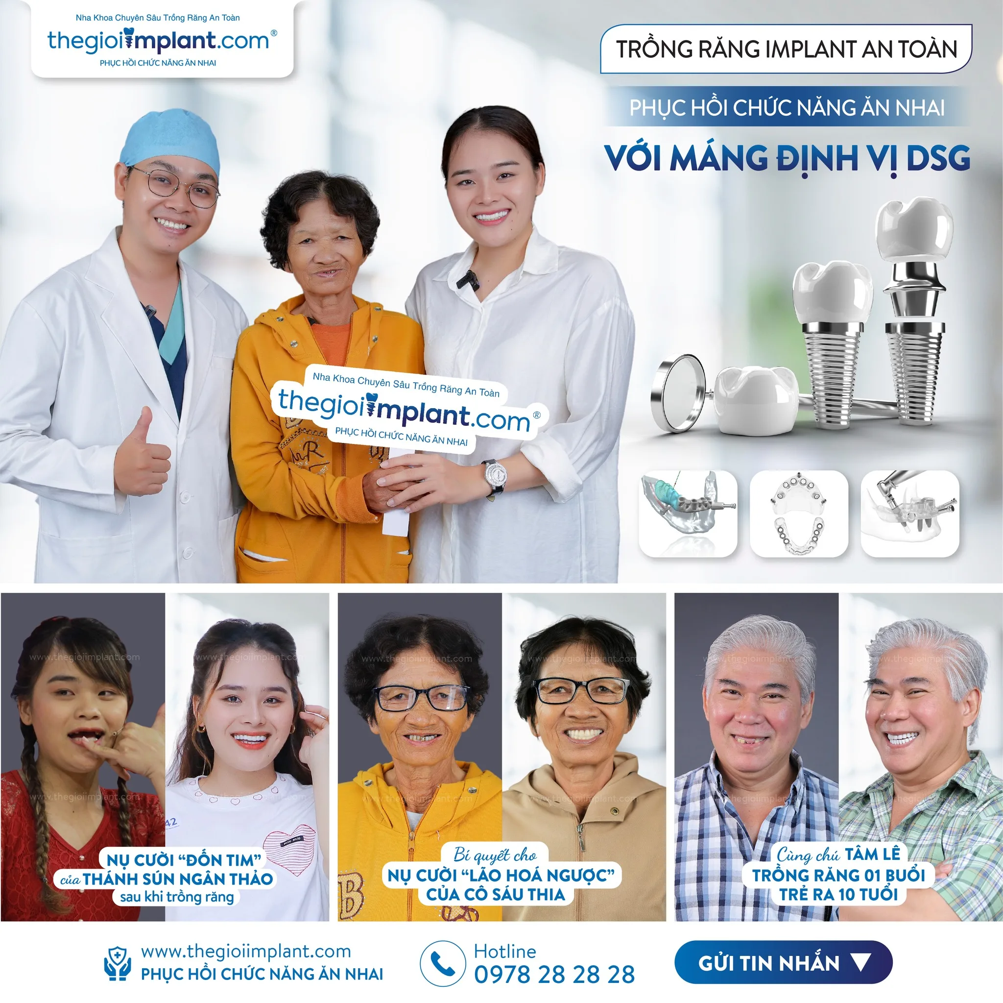Khách hàng tại Nha khoa Thegioiimplant.com