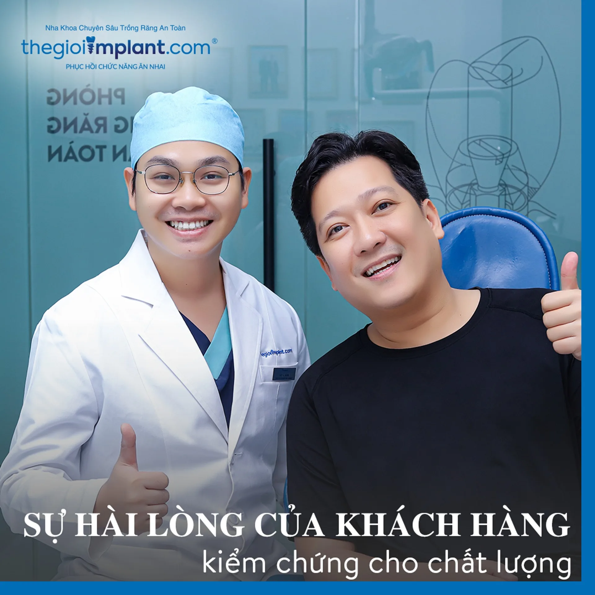 Nụ cười khách hàng tại Thegioiimplant.com