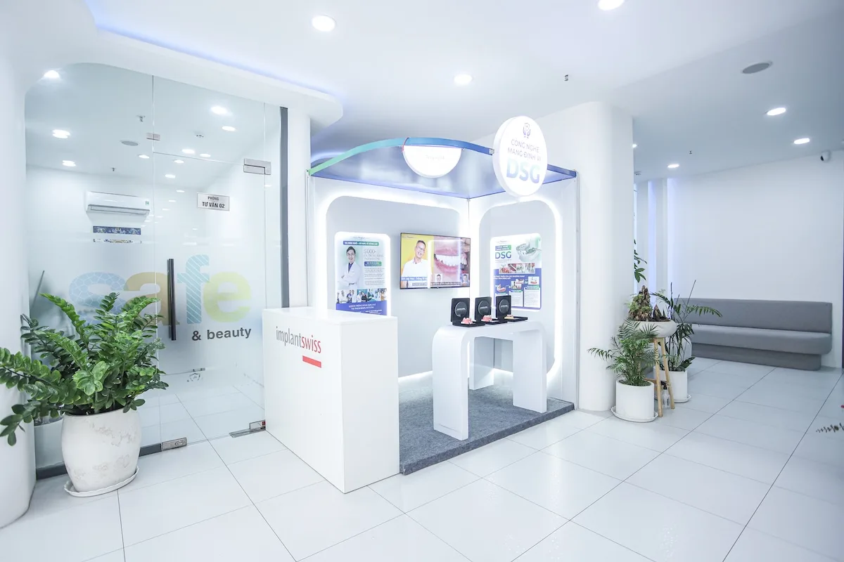 Khu trưng bày công nghệ máng định vị DSG