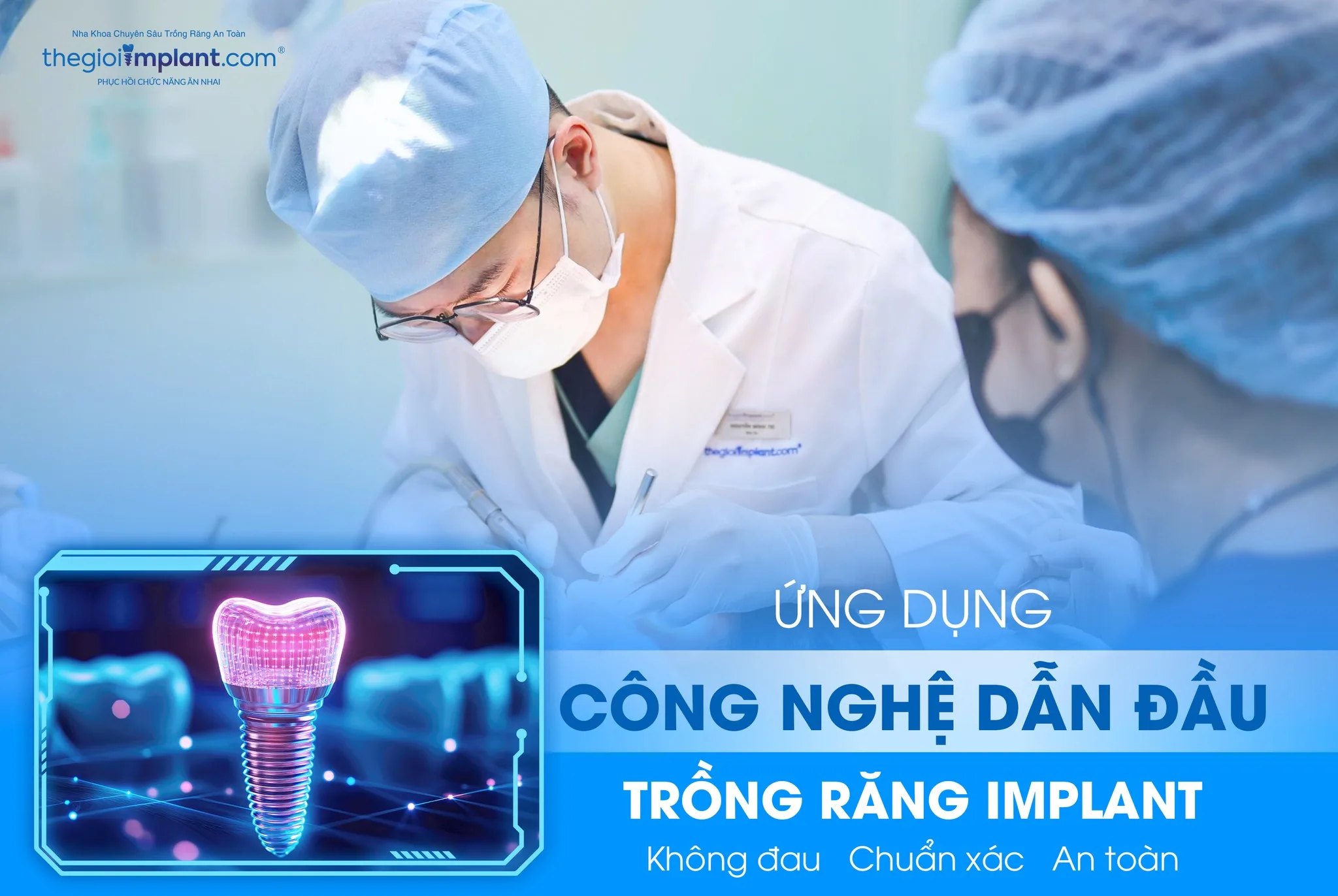 Công nghệ máng định vị DSG: vì sao TGI áp dụng 100% ca Implant 2026