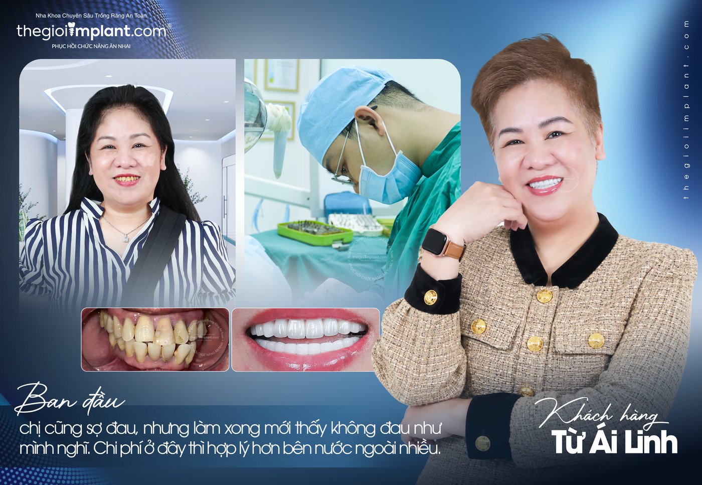 Cảm nhận khách hàng Chị Từ Ái Linh
